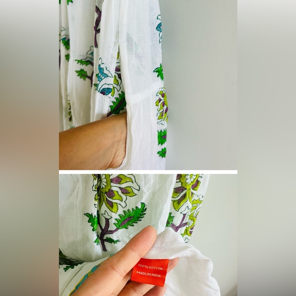 Maxi dress 1/4 sleeve - Picture 2 of 2